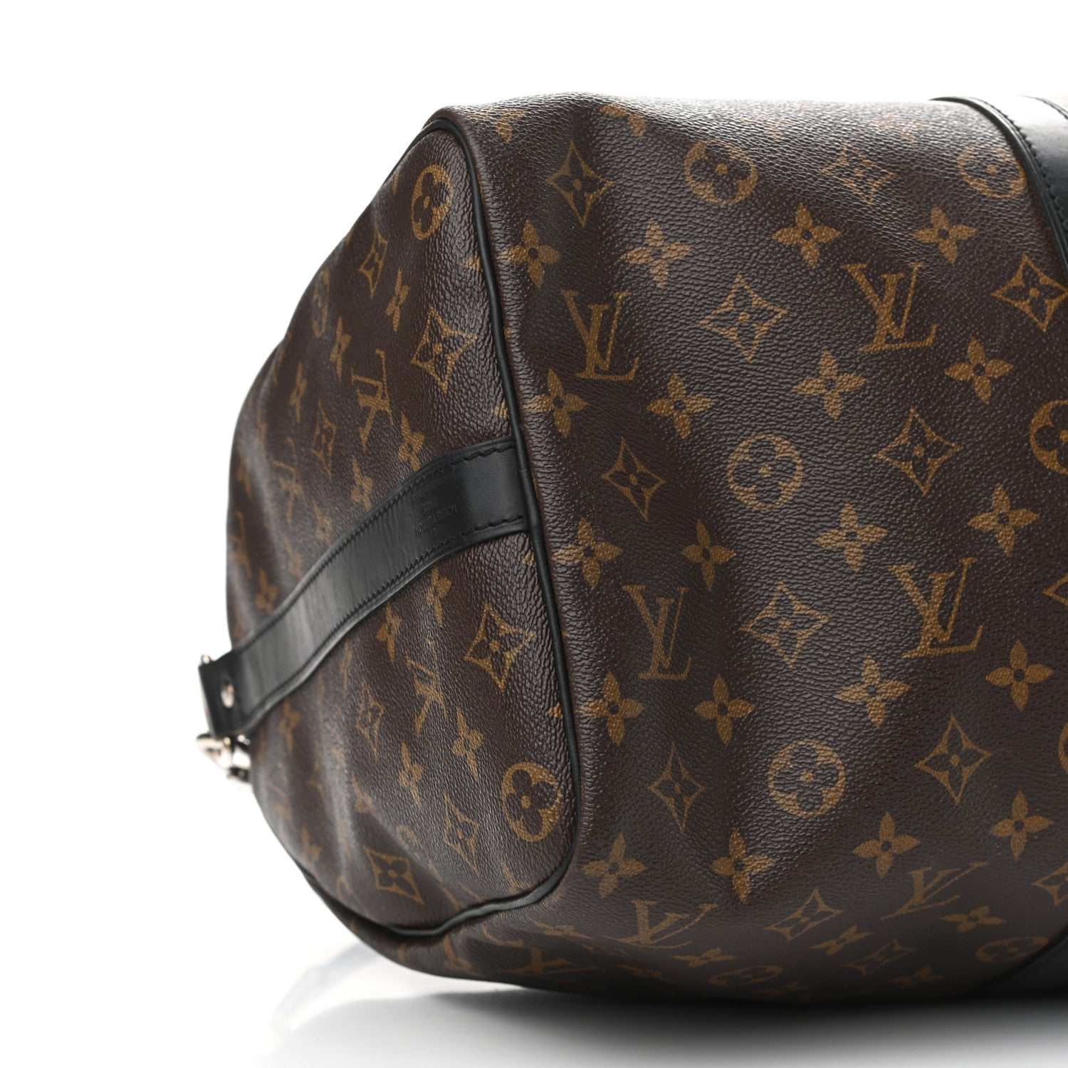 Louis Vuitton Monogram Macassar Keepall Bandouliere 45 8 of 11