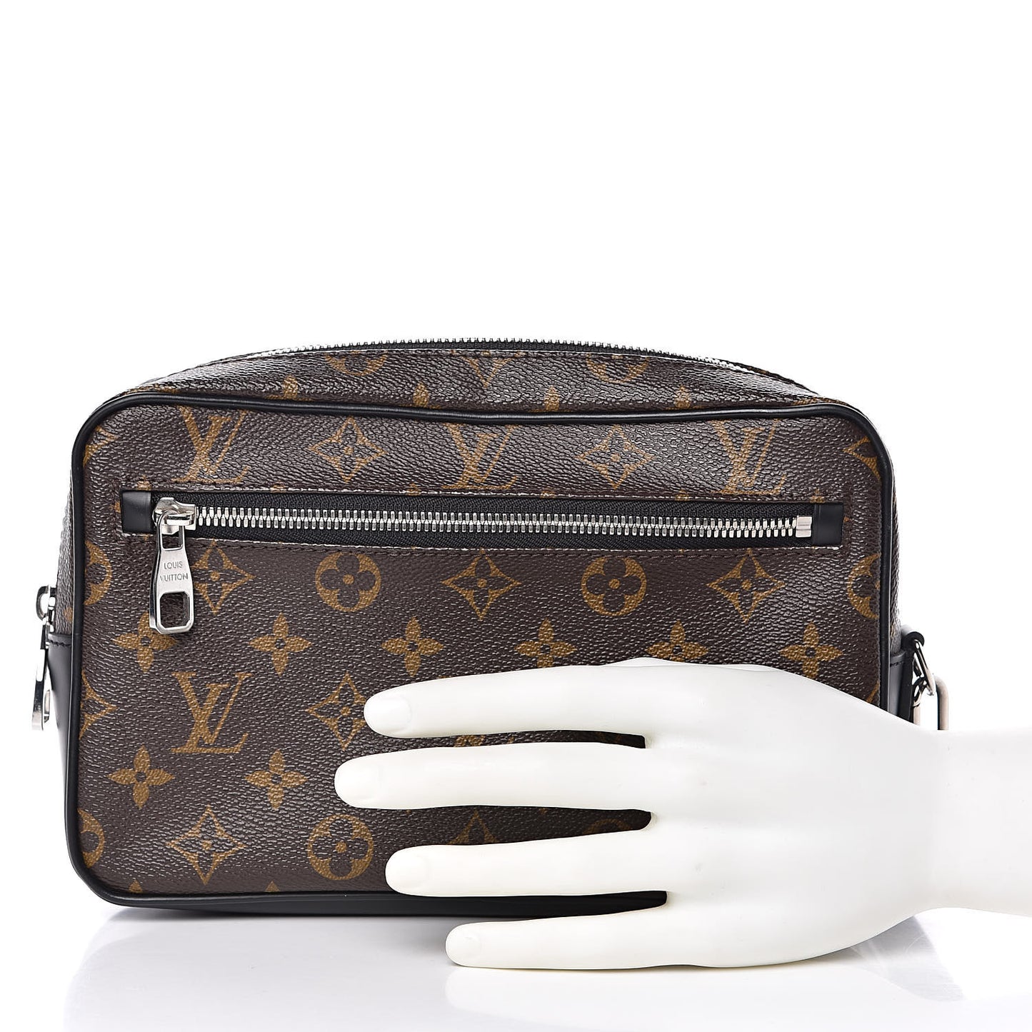 Monogram Macassar Kasai Clutch Black