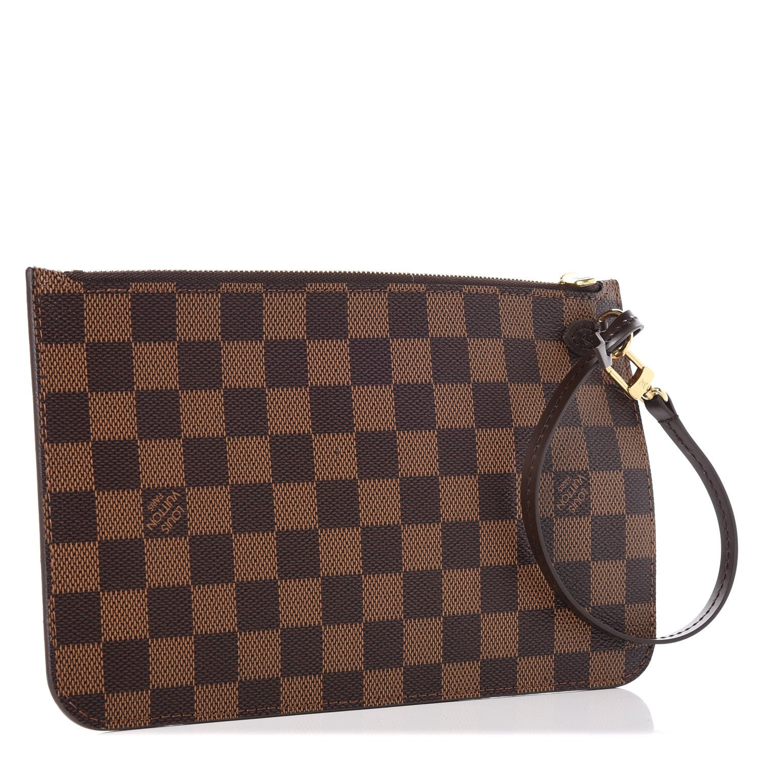 Louis Vuitton Damier Ebene Neverfull MM GM Pochette 3 of 8