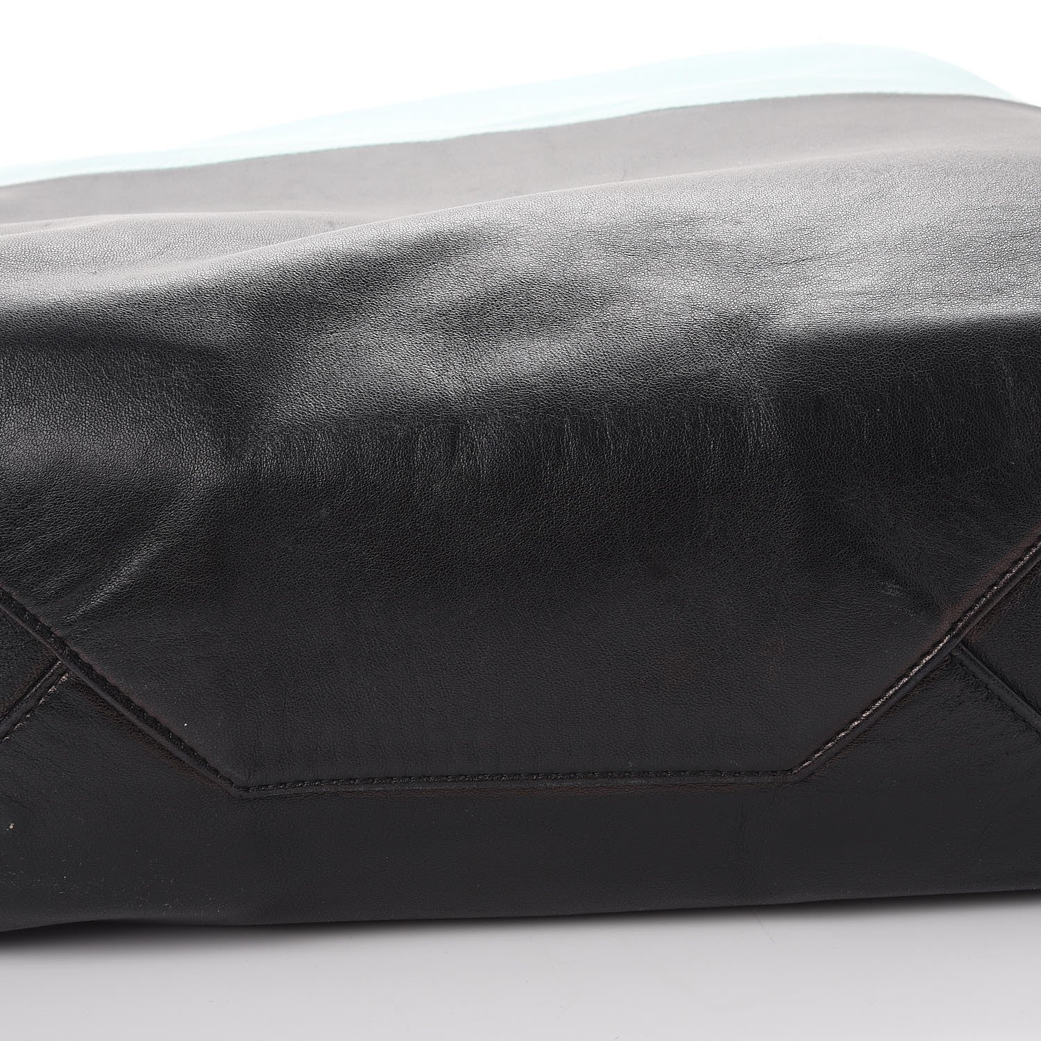 Celine Lambskin Vertical Bi-Cabas Blue Black 18 of 21