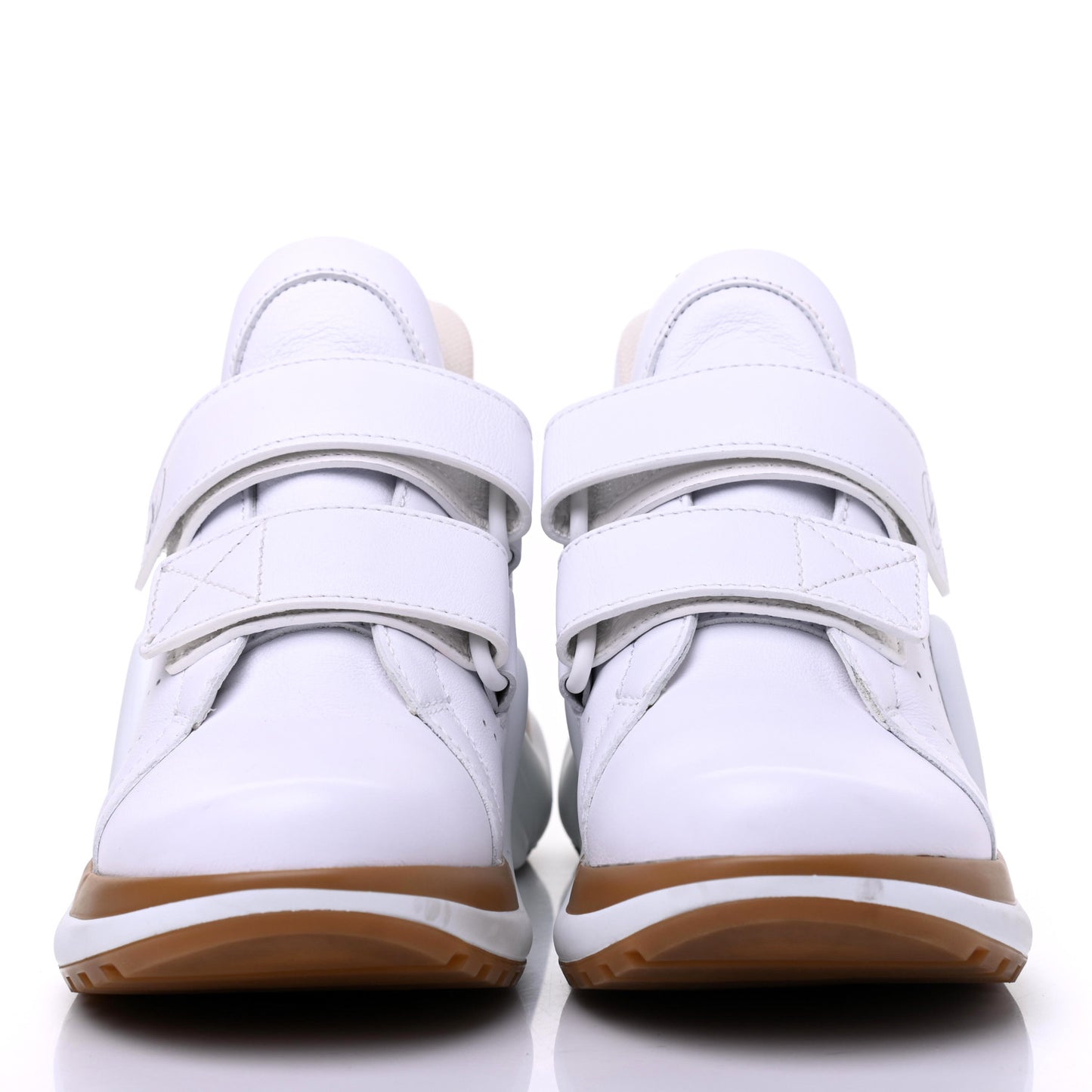 Calfskin Monogram Velcro LV Archlight Sneakers 36.5 White