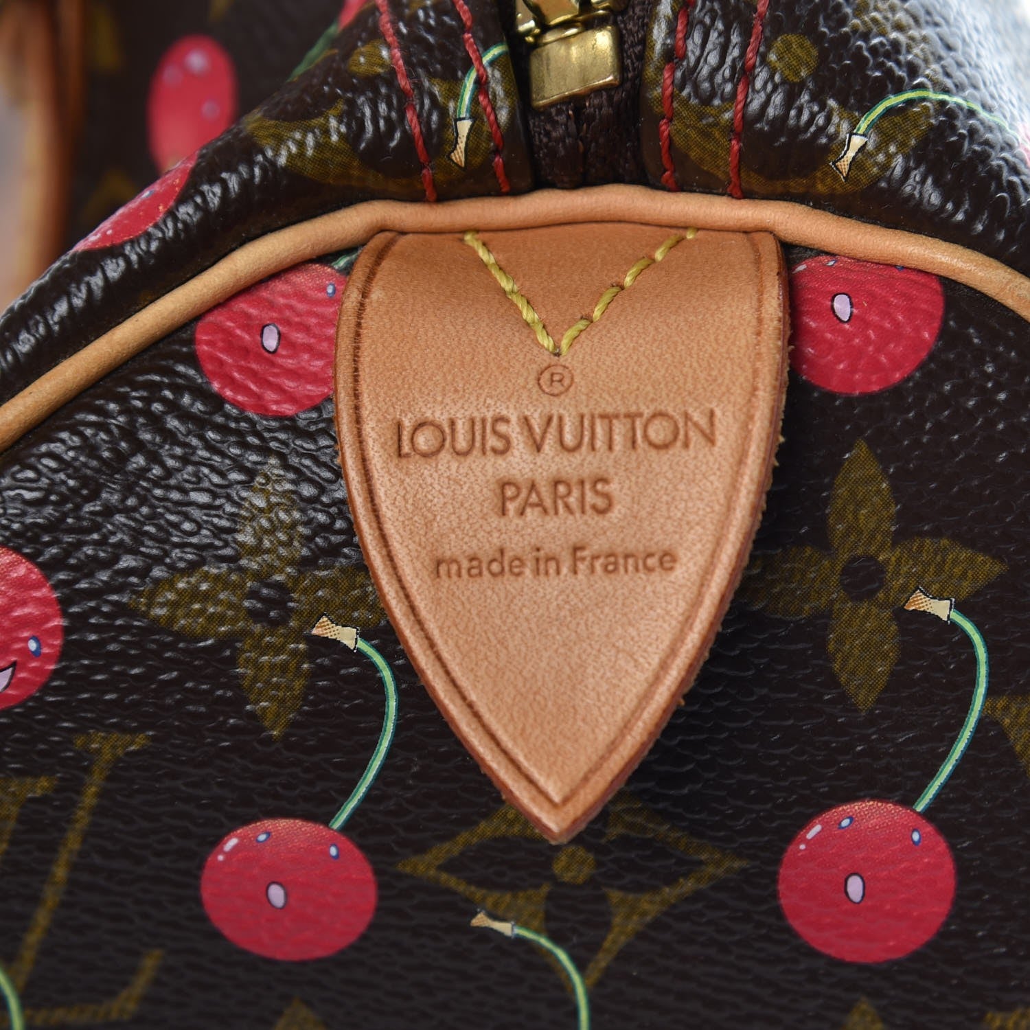 Louis Vuitton Monogram Cerises Speedy 25 7 of 12