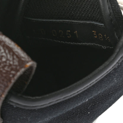 Louis Vuitton Canvas LV Squad Sneaker Boots 38.5 Black 8 of 11