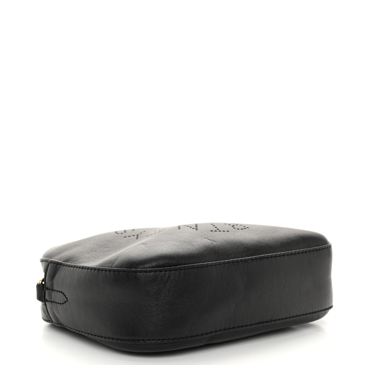 Eco Alter Nappa Perforated Logo Mini Bag Black