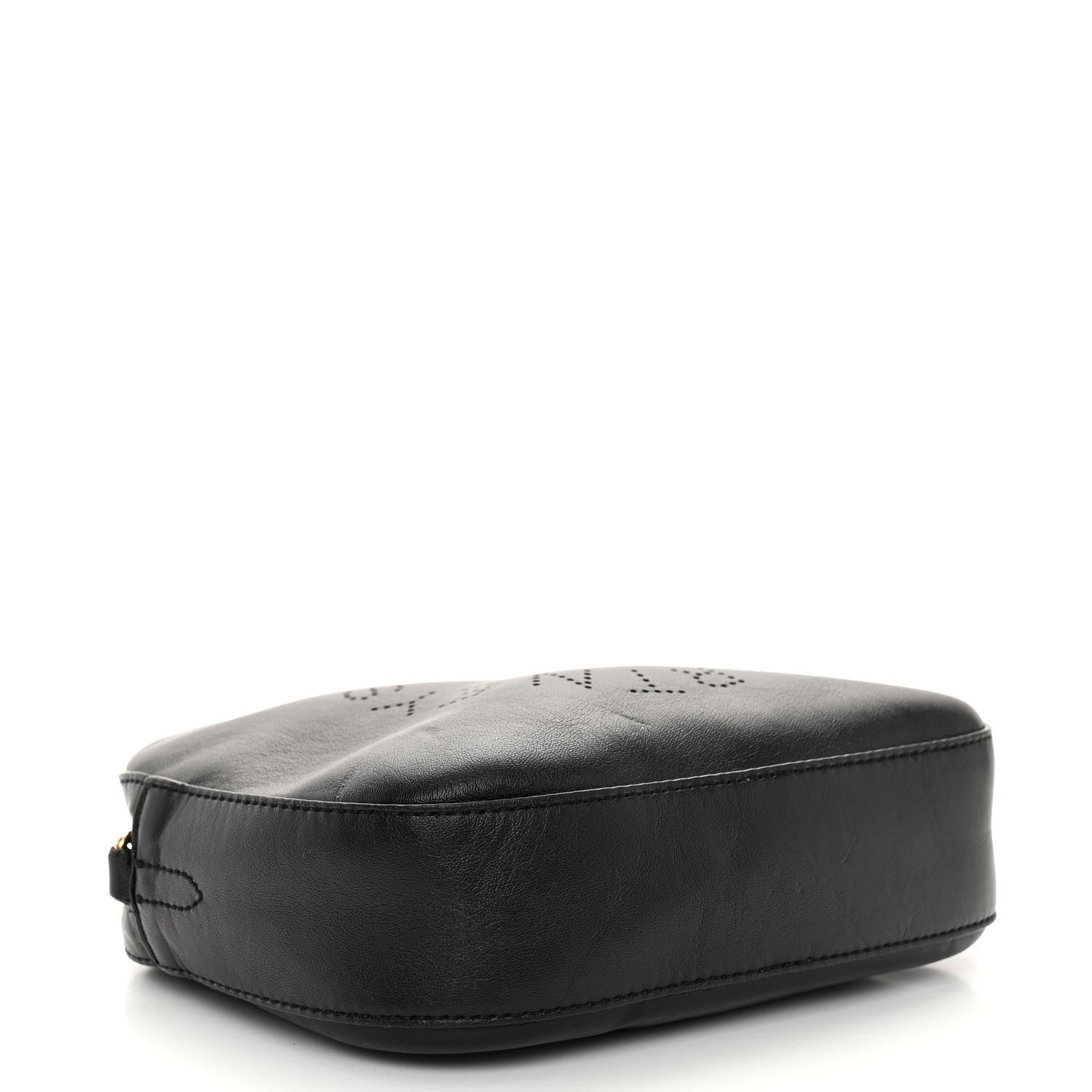 Stella McCartney Eco Alter Nappa Perforated Logo Mini Bag Black 4 of 9