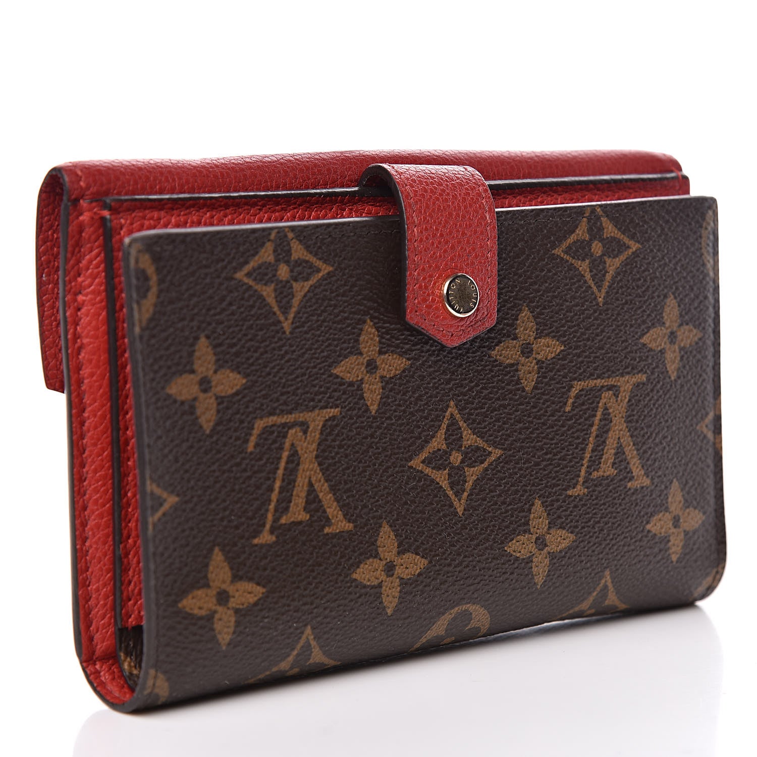 Louis Vuitton Monogram Pallas Compact Wallet Cherry 3 of 10
