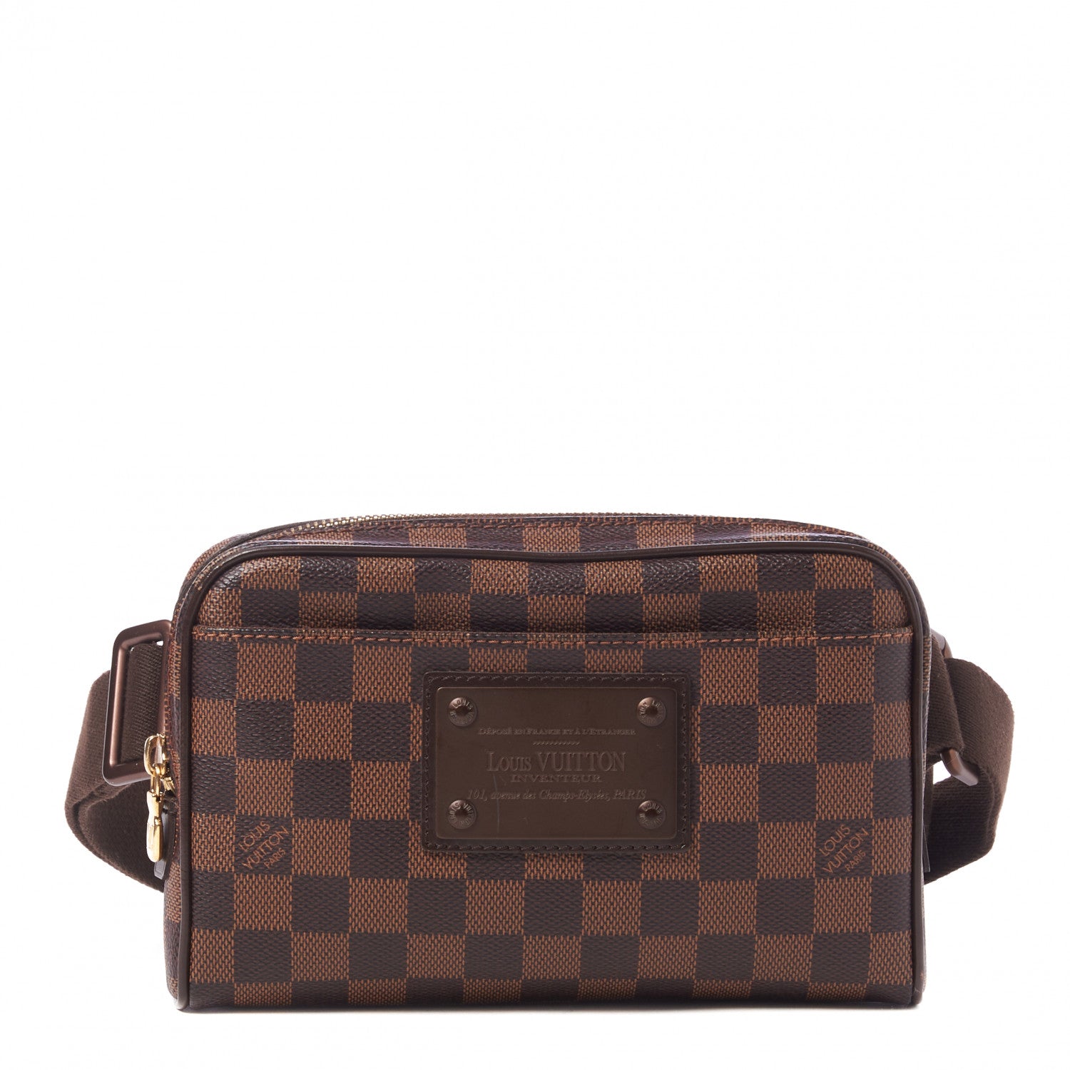 Louis Vuitton Damier Ebene Brooklyn Bum Bag 1 of 9