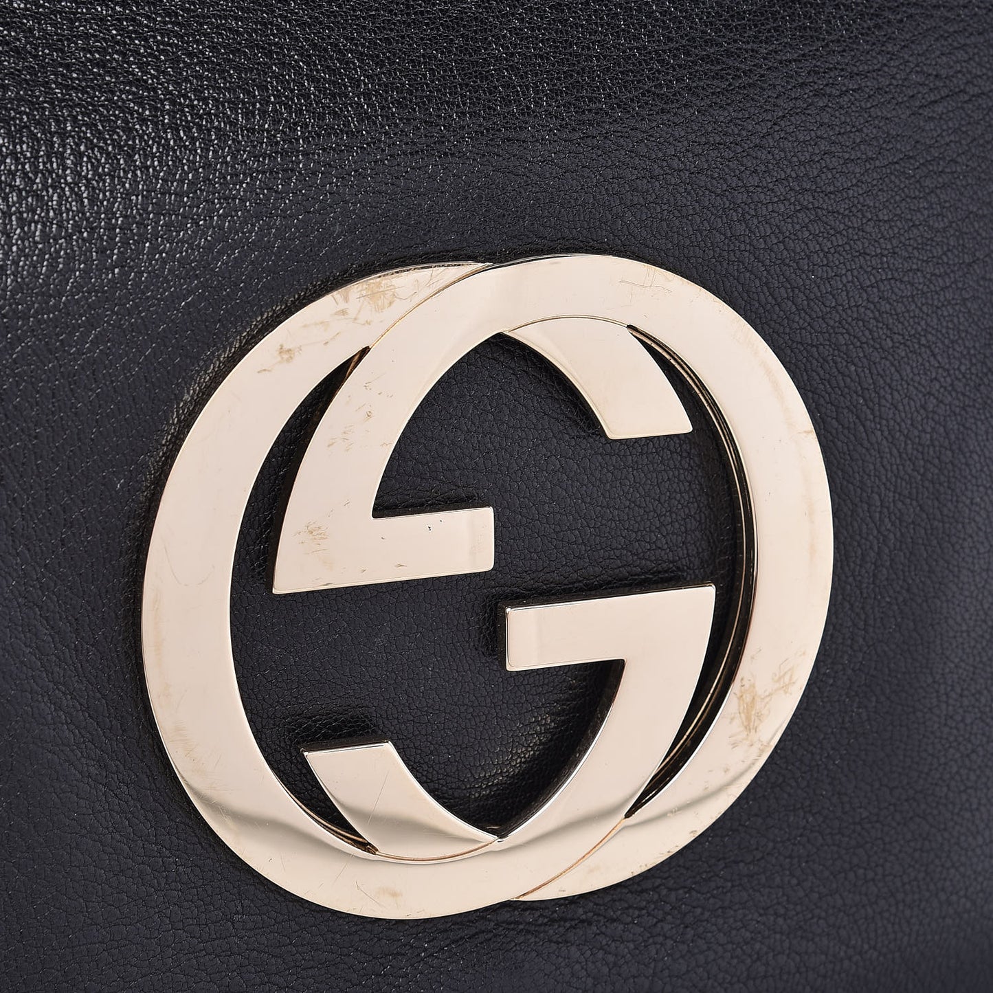 Calfskin Blondie Shoulder Flap Black