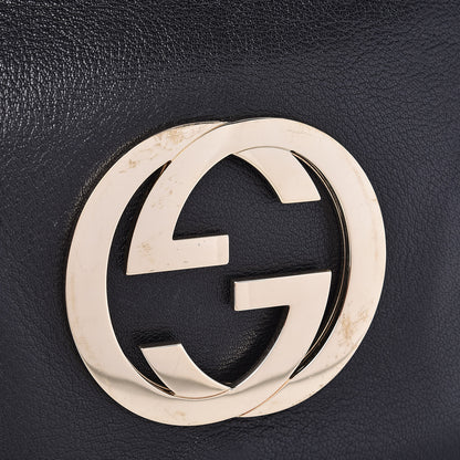 Gucci Calfskin Blondie Shoulder Flap Black 8 of 10