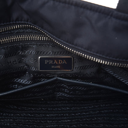 Prada Nylon Vela Baby Bag Blue 6 of 12