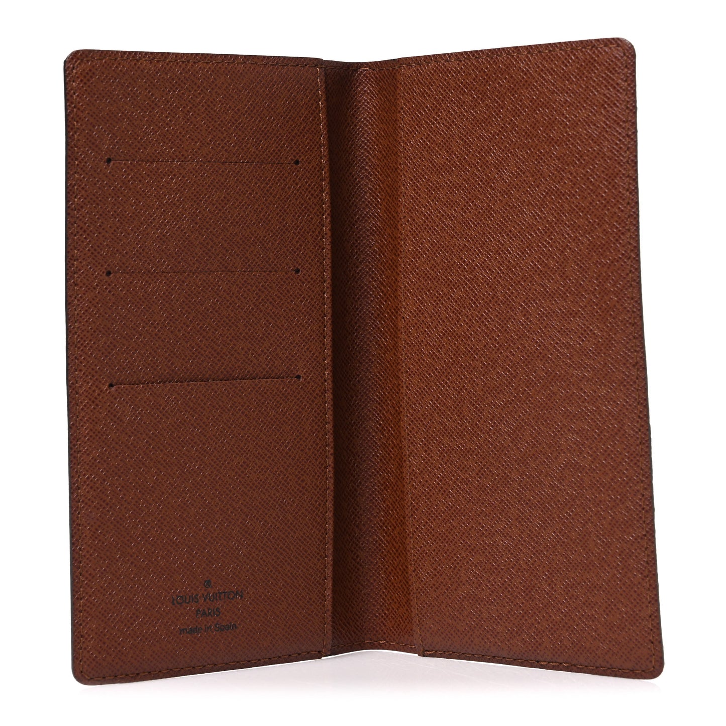 Monogram Checkbook Holder Case Wallet