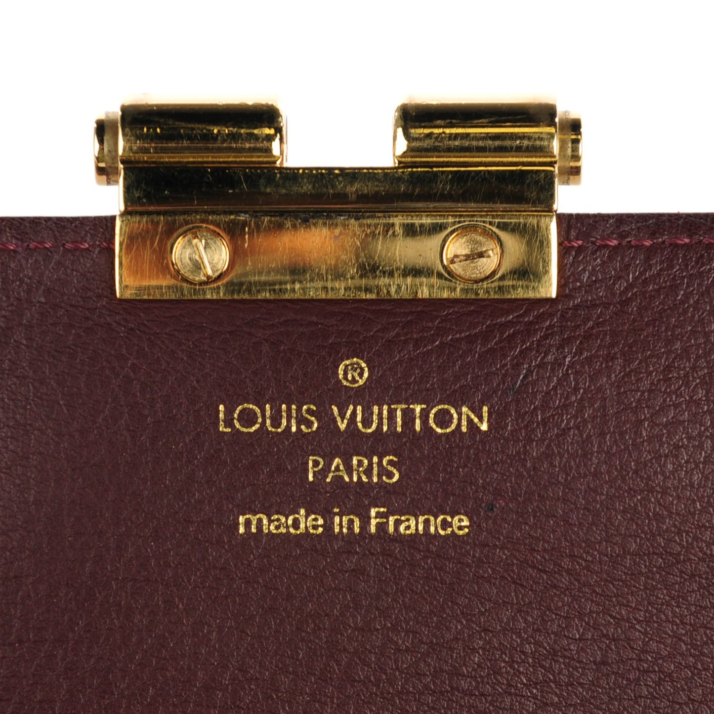 Monogram Elysee Wallet Bordeaux