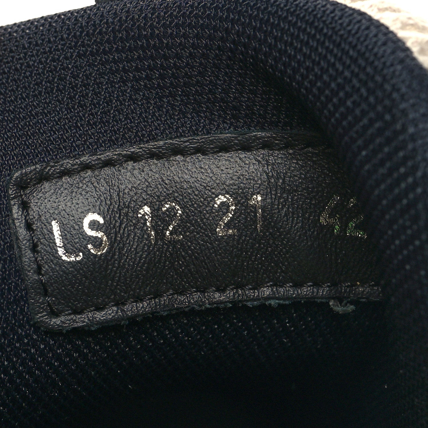 Christian Dior Technical Mesh Calfskin Mens B22 Sneakers 42 Olive Green Black Grey White 6 of 9