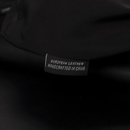 Alexander Wang Pebbled Calfskin Prisma Skeletal Backpack Black Rose Gold Hardware 8 of 10