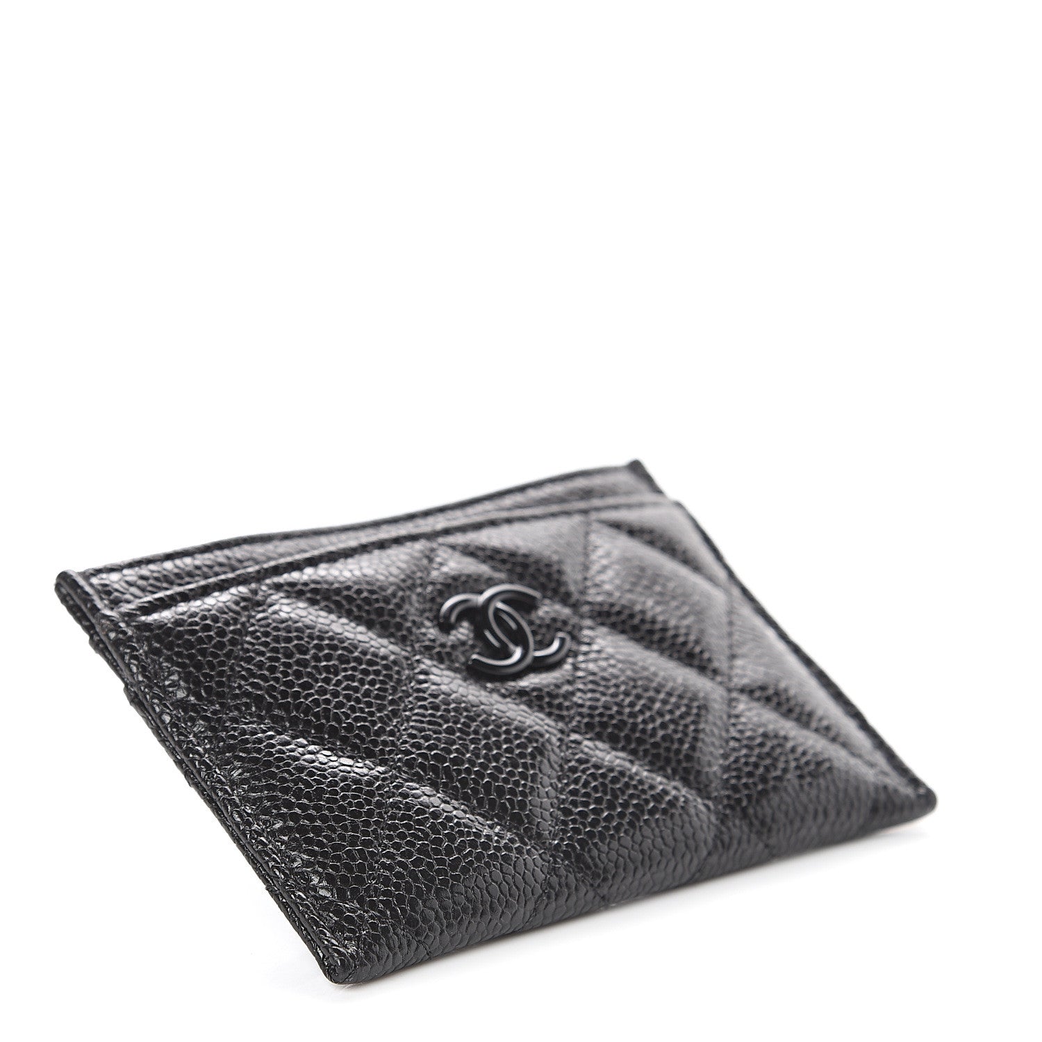 Chanel Caviar Quilted Incognito Card Holder Black 3 of 8