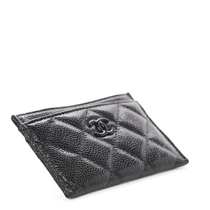 Chanel Caviar Quilted Incognito Card Holder Black 3 of 8