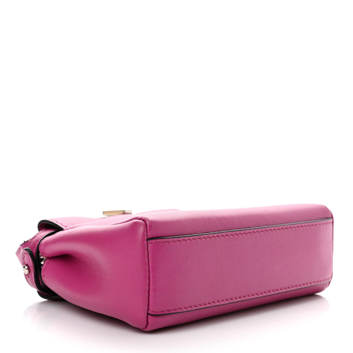 Nappa Micro Peekaboo Iconic Satchel Magenta