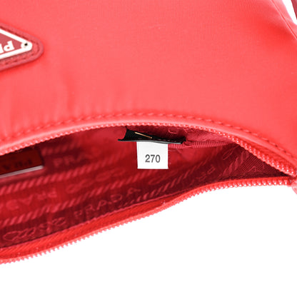 Prada Tessuto Nylon Mini Re-Edition 2000 Bag Rosso 10 of 11