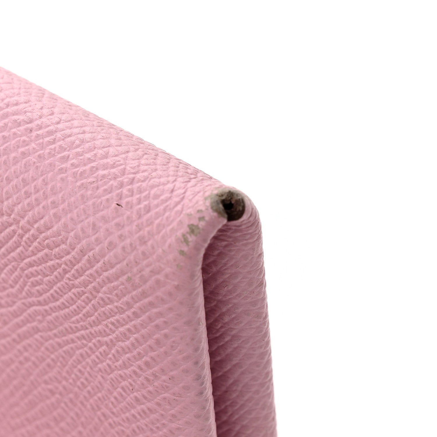 Hermes Epsom Calvi Card Case Mauve Sylvestre 7 of 9