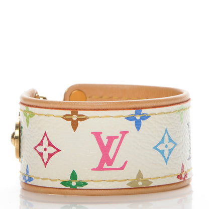 Louis Vuitton Monogram Multicolor Save It Bracelet 17 White 3 of 6