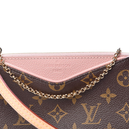 Louis Vuitton Monogram Pallas Clutch Rose Poudre 10 of 11
