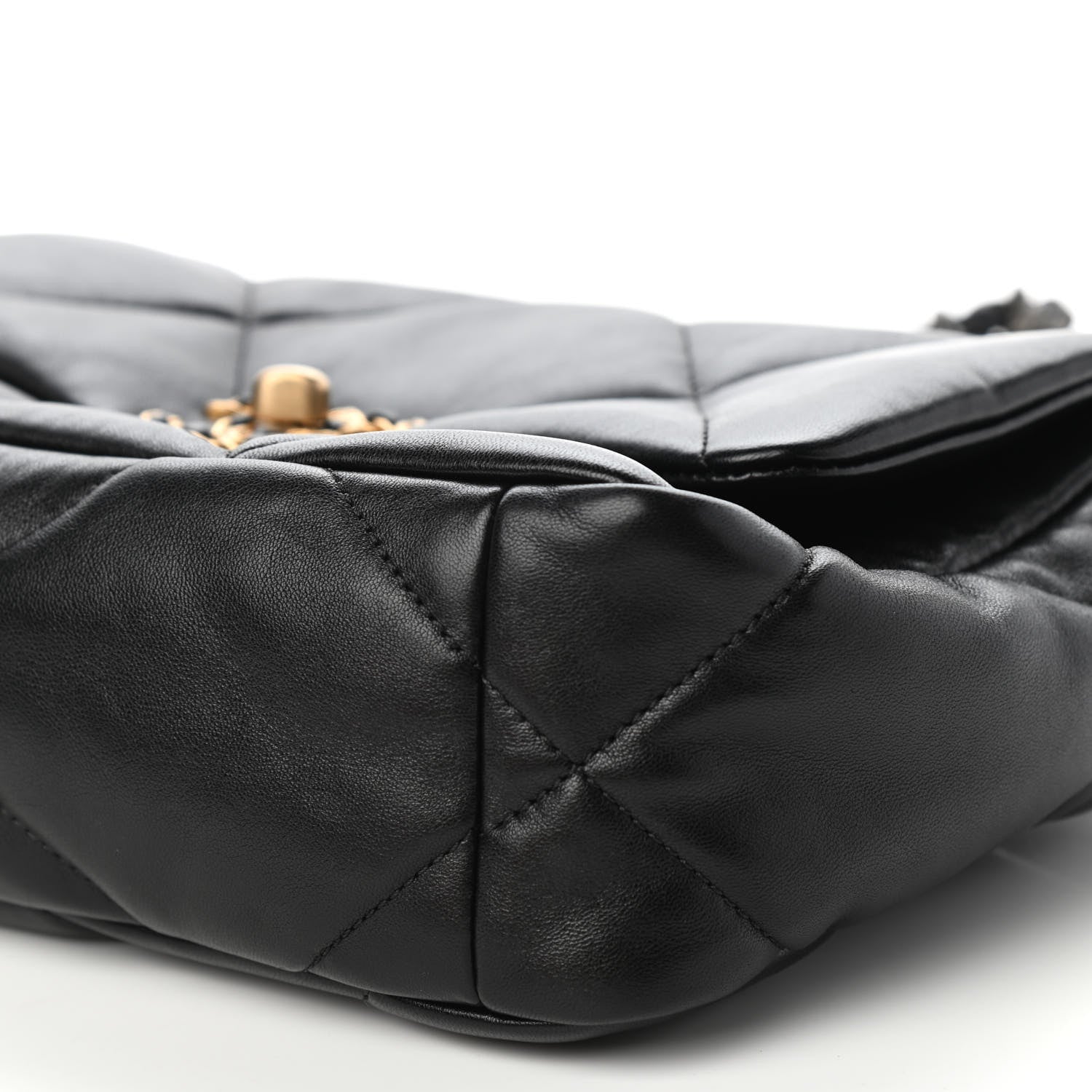 Chanel Lambskin Quilted Medium Chanel 19 Flap Black 6 of 8