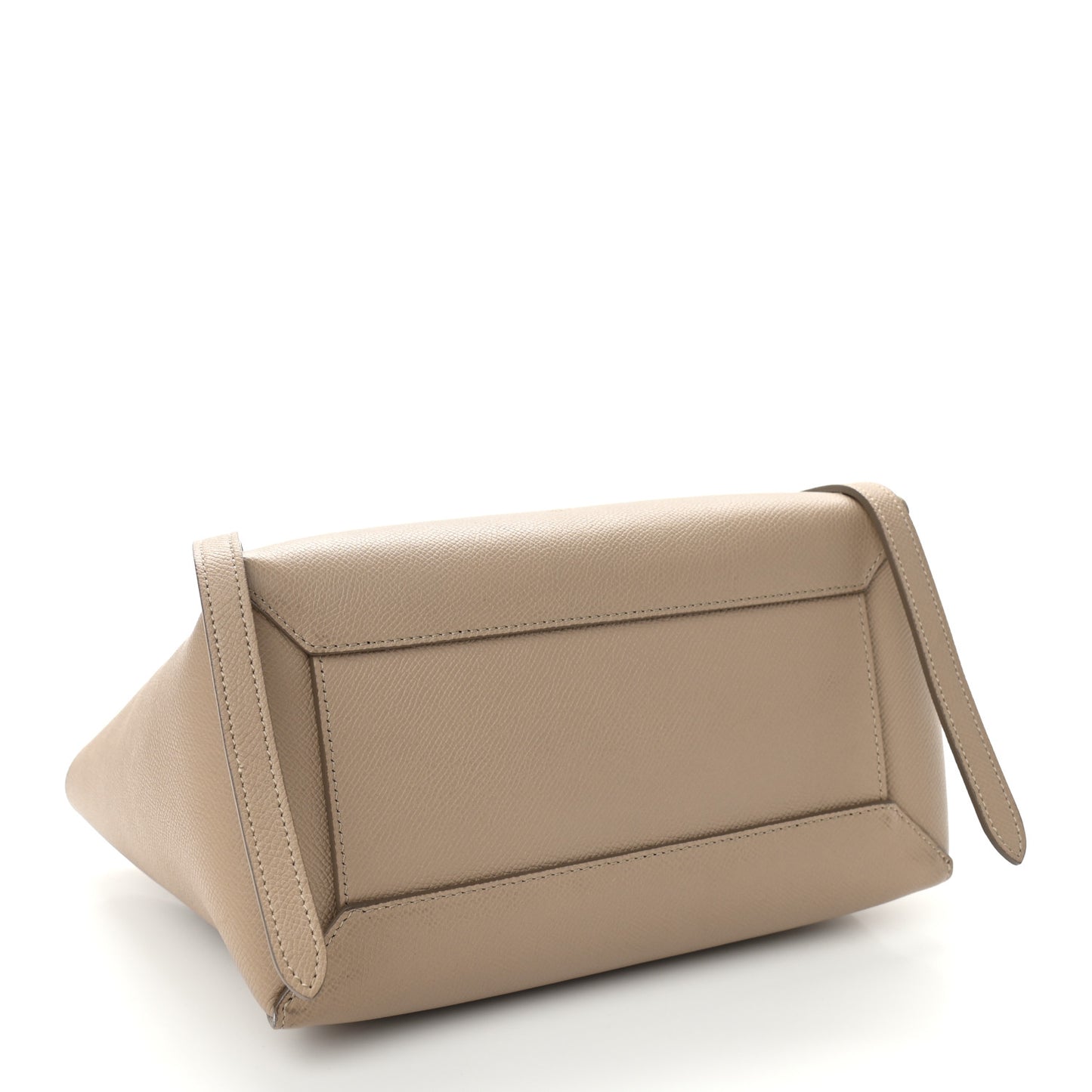Grained Calfskin Micro Belt Bag Light Taupe