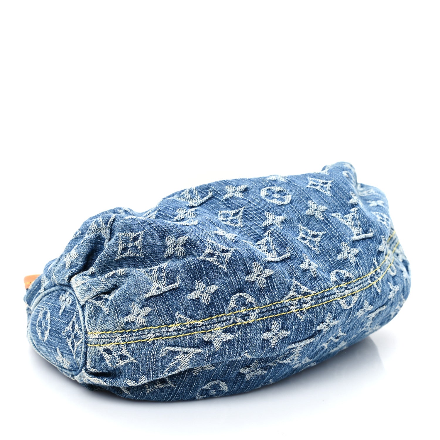Louis Vuitton Monogram Denim Pleaty Blue 4 of 11