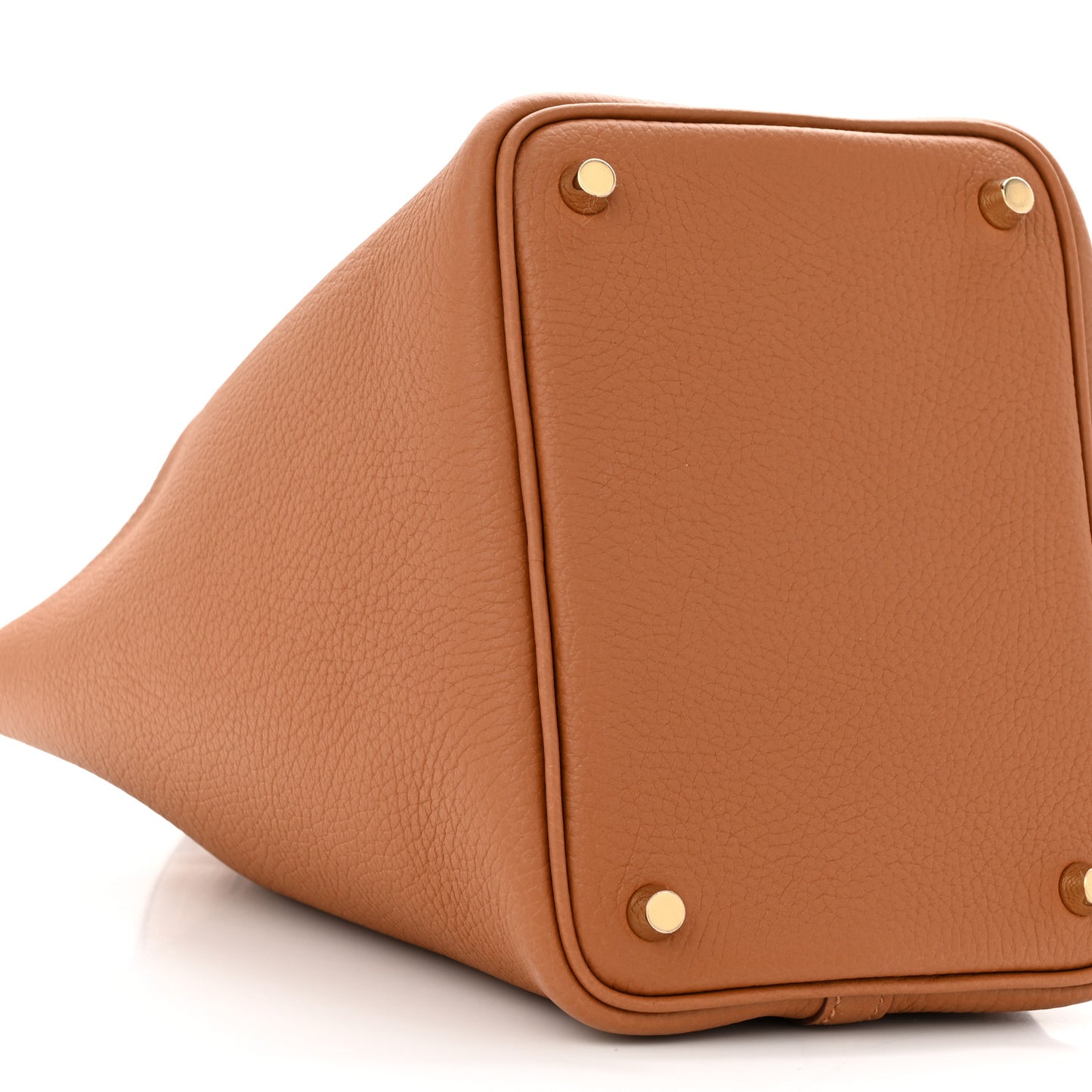 Taurillon Clemence Matte Alligator Picotin Lock Touch 18 PM Gold