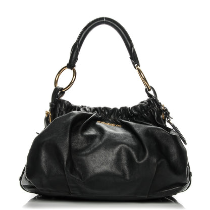 Prada Soft Calf Hobo Nero Black 1 of 10