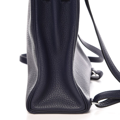 Hermes Taurillon Clemence Kelly Ado Backpack Bleu Nuit 8 of 12