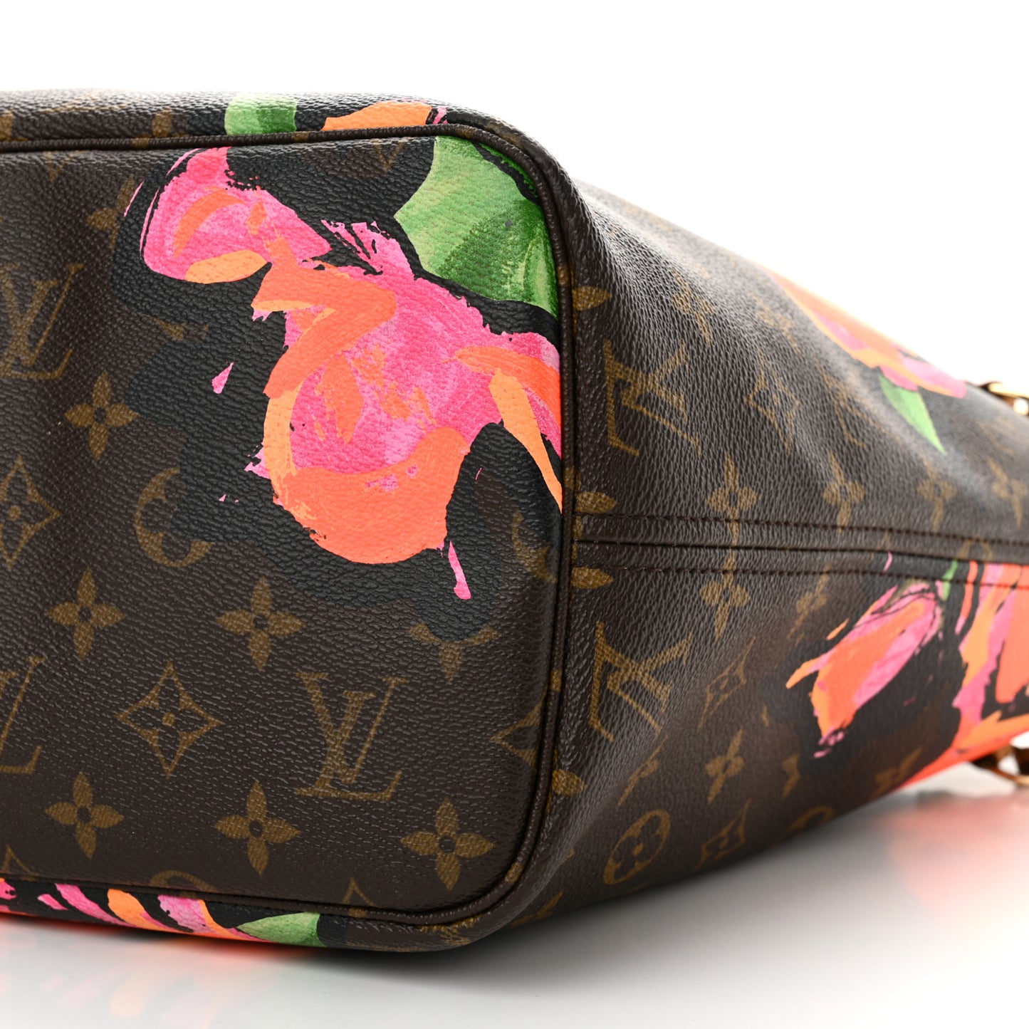 Monogram Roses Neverfull MM