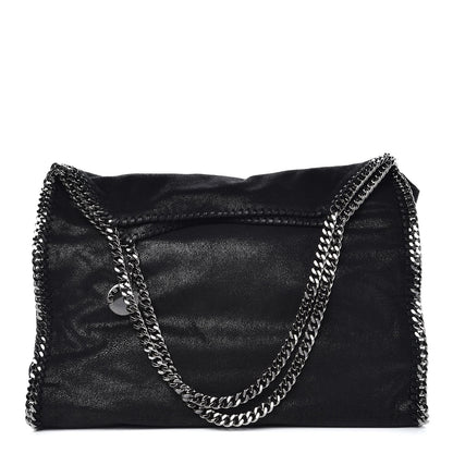 Stella McCartney Shaggy Deer Big Falabella Tote Black 1 of 6
