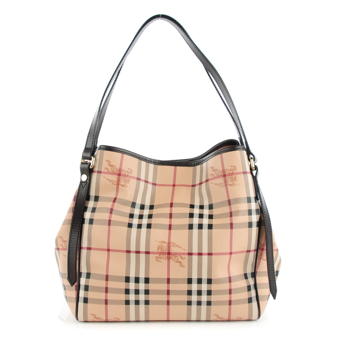 Haymarket Check Small Canterbury Tote Chocolate