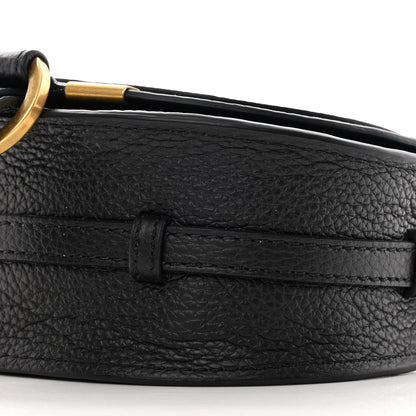 Chloe Calfskin Nano Marcie Saddle Bag Black 10 of 11