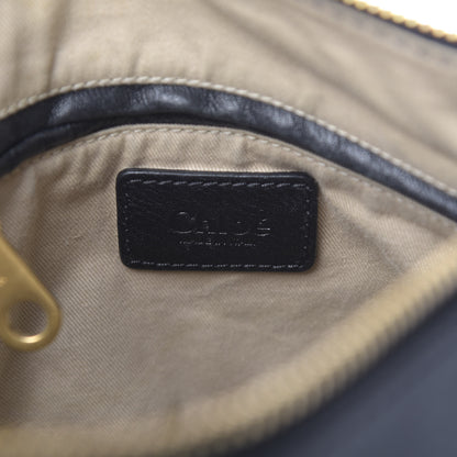 Chloe Calfskin Studded Medium Marcie Satchel Black 6 of 12