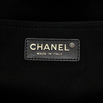 Chanel Lurex Boucle Medium Deauville Tote Black 11 of 17