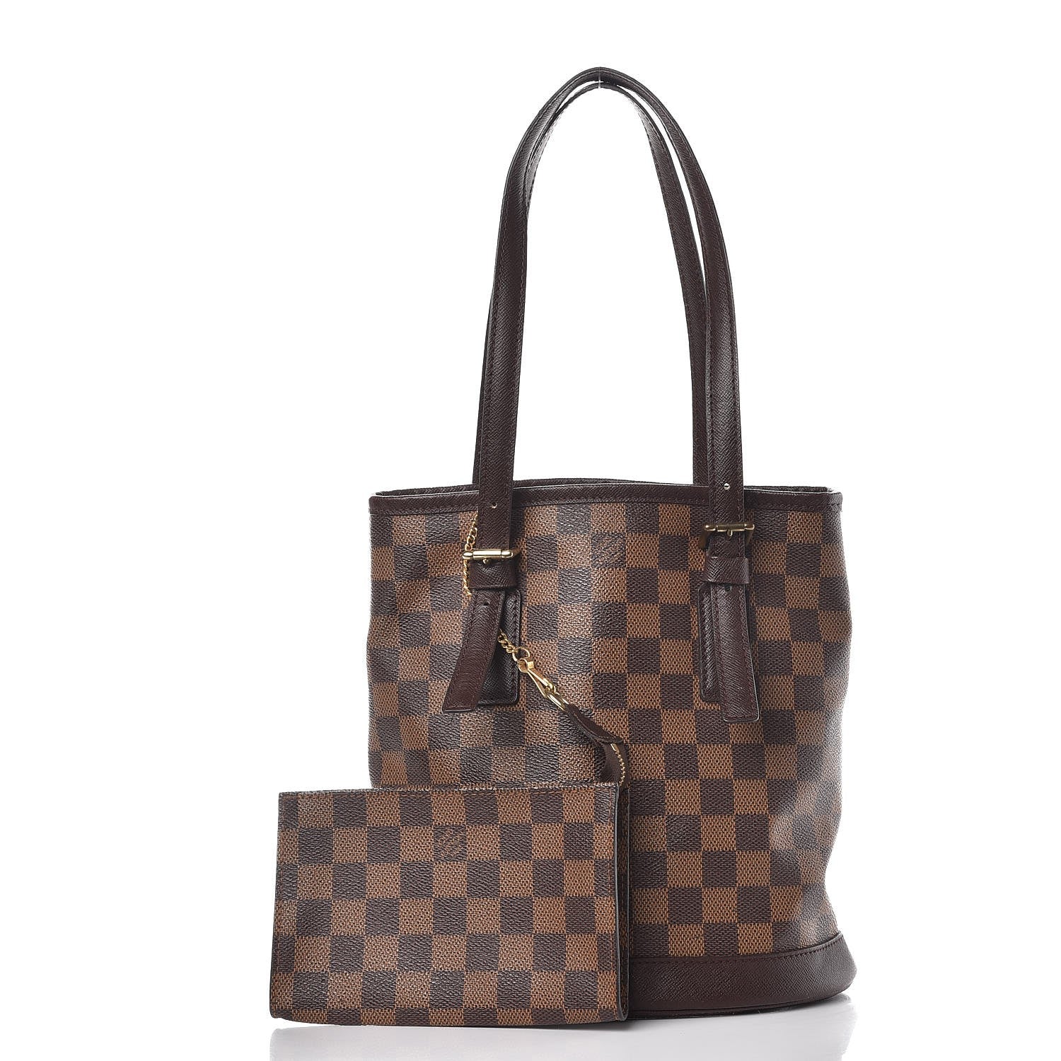 Louis Vuitton Damier Ebene Marais Bucket 23 1 of 15