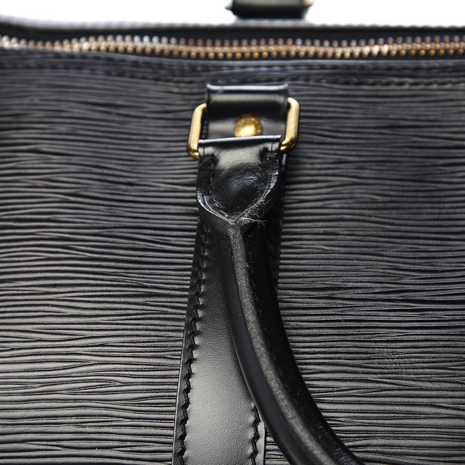 Louis Vuitton Epi Keepall 45 Black 12 of 17