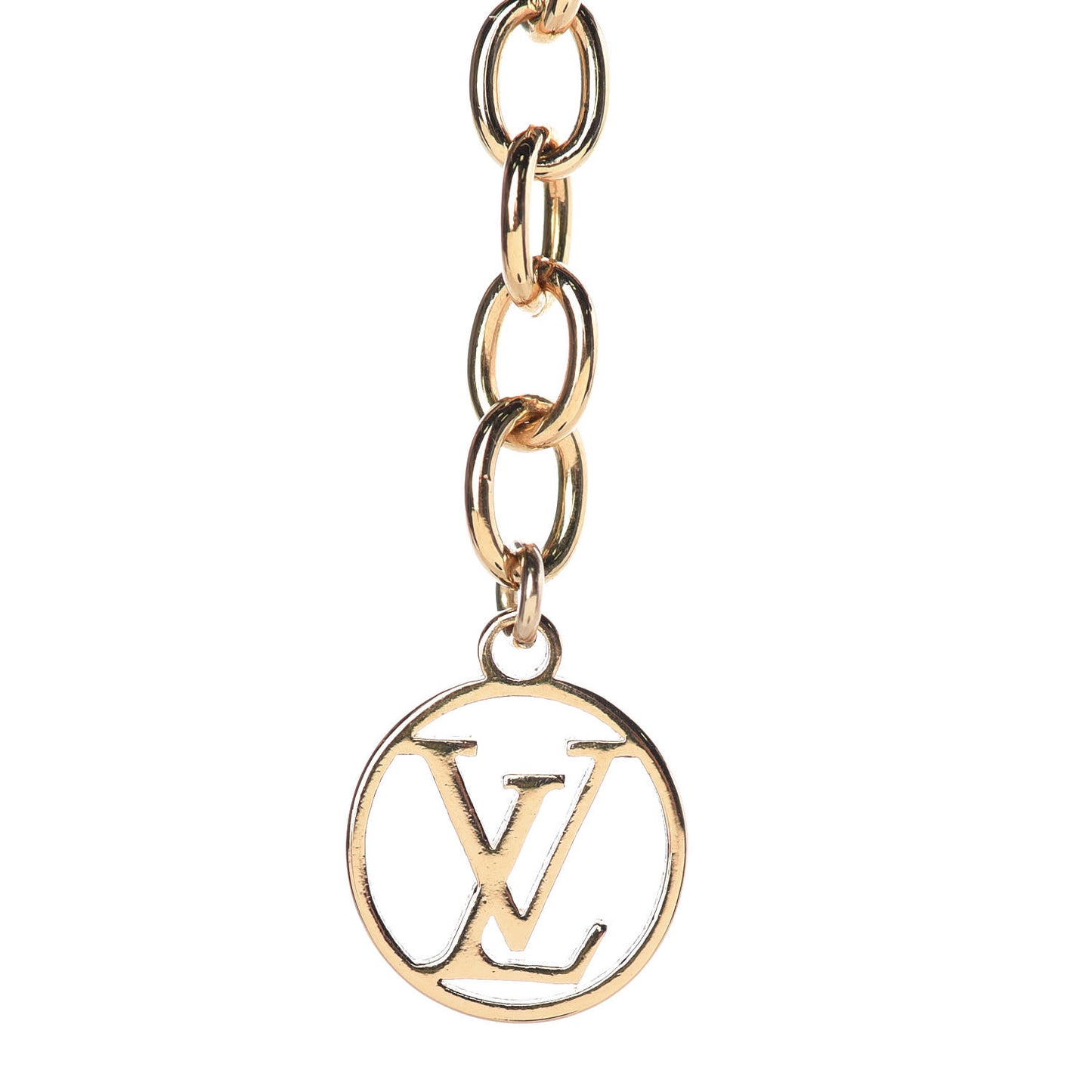 Logomania Sautoir Necklace Silver Gold