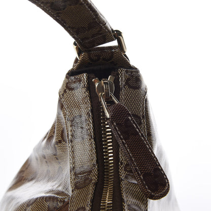 Gucci Crystal Monogram Web Hobo 10 of 10