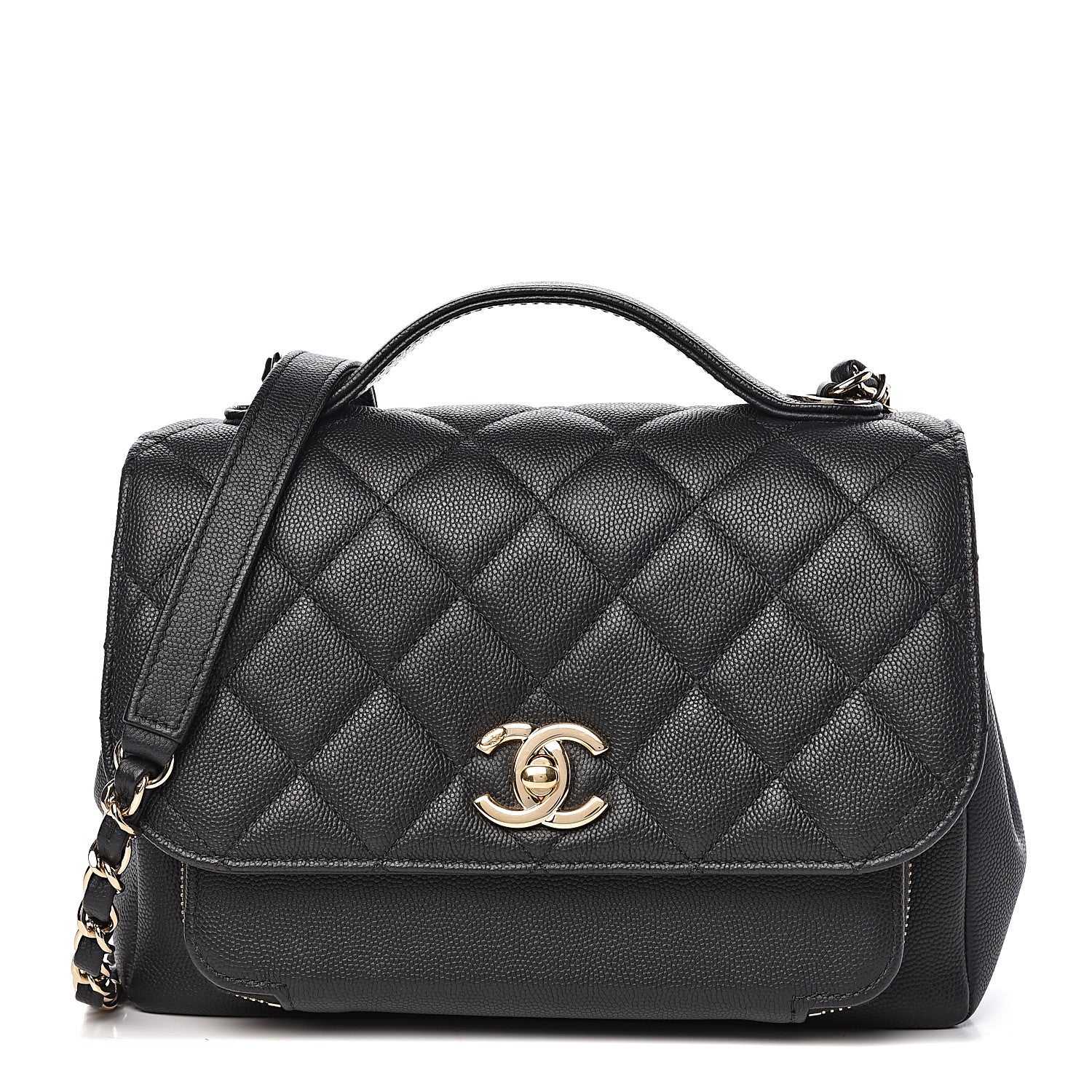 Chanel Caviar Quilted Medium Business Affinity Flap Black 1 of 11