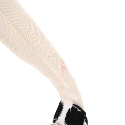 Prada Tessuto Nylon Polka-Dot Mini Re-Edition 2000 Bag White Black 11 of 11