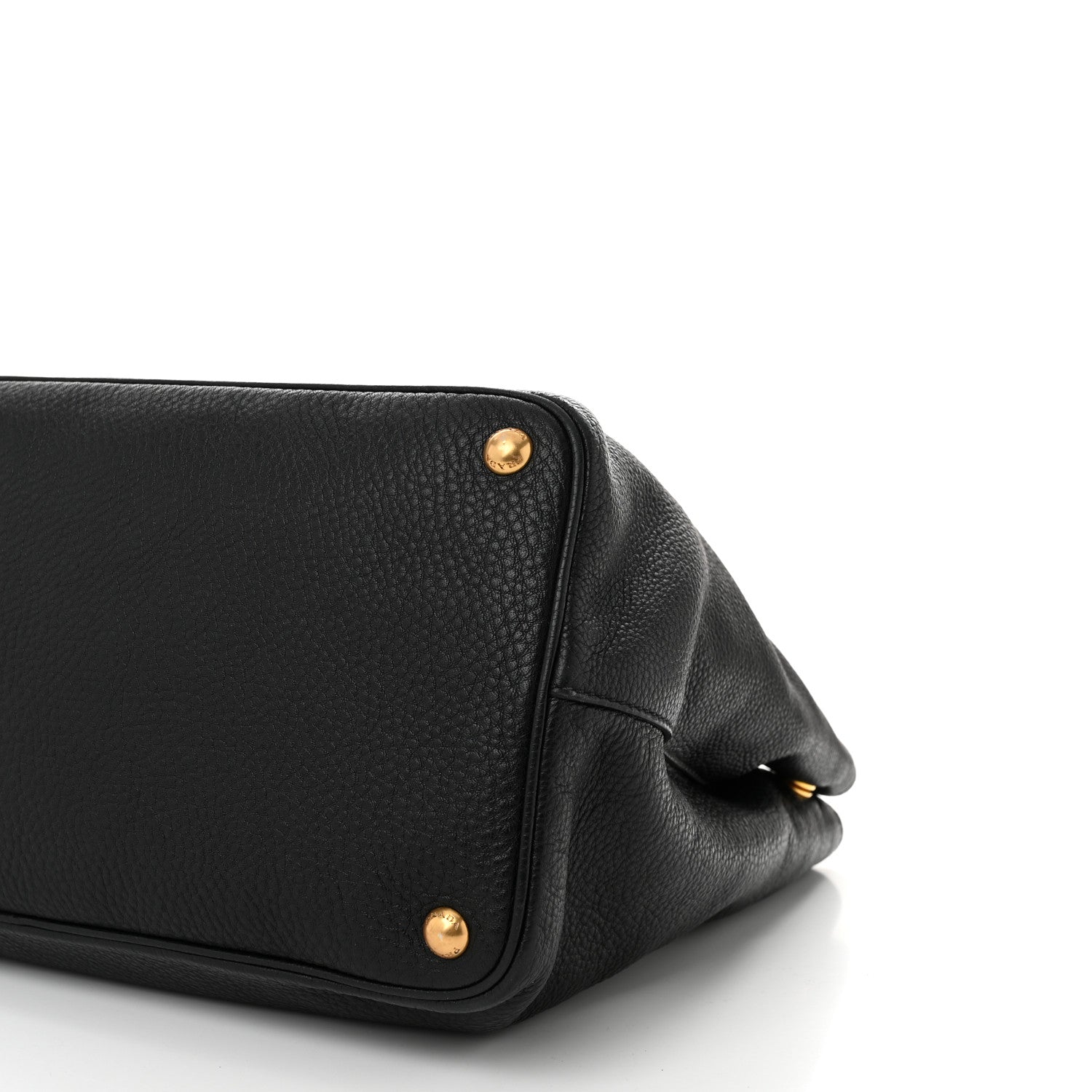 Prada Vitello Daino Tote Black 12 of 12