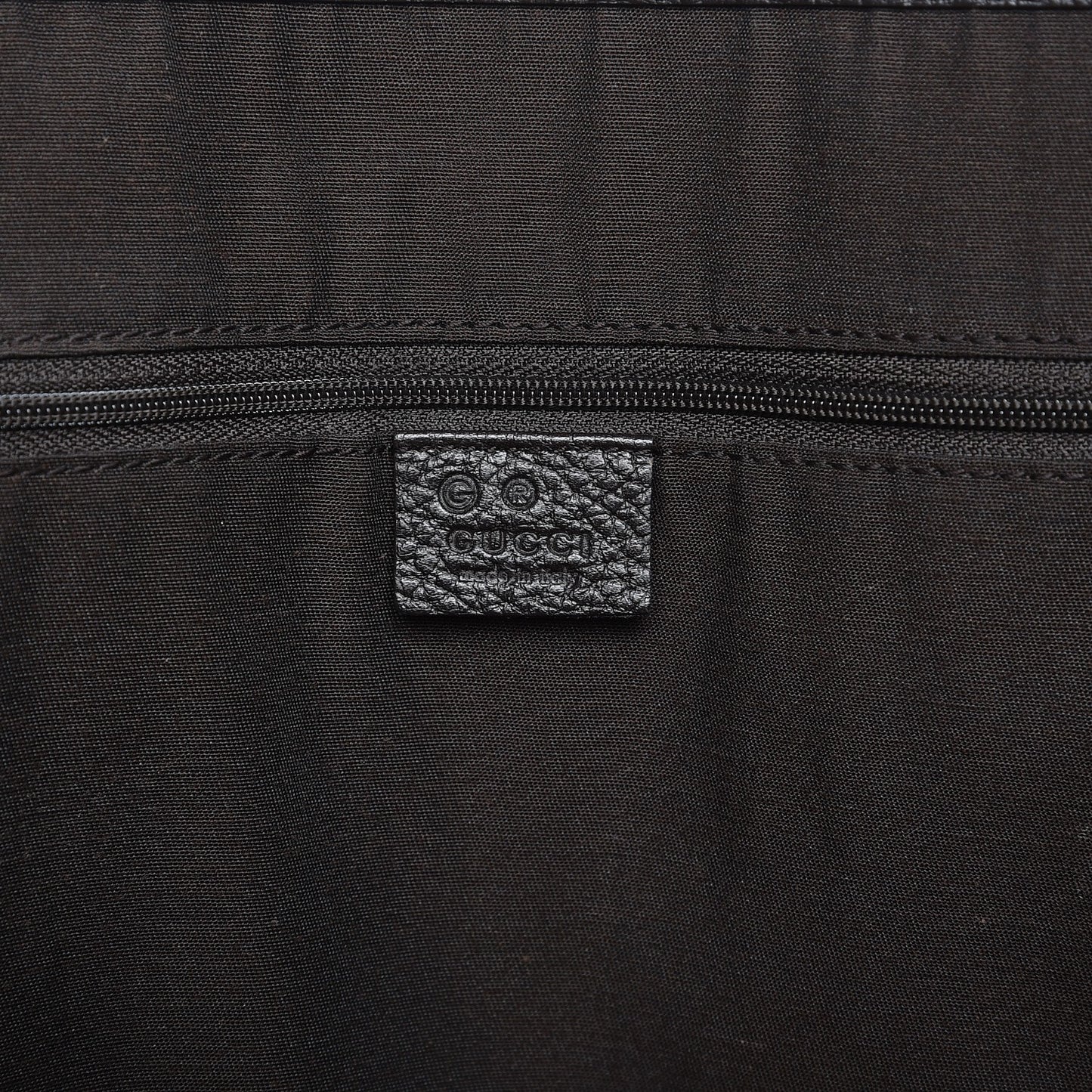 GG Monogram Large Tote Dark Brown
