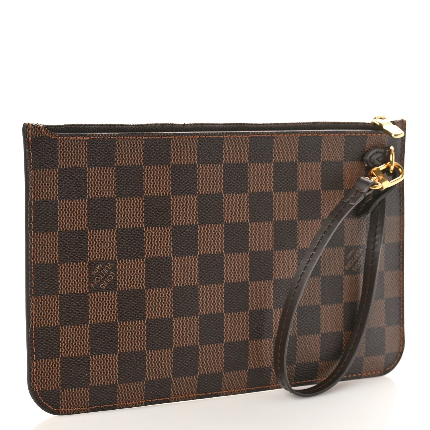 Louis Vuitton Damier Ebene Neverfull MM GM Pochette 3 of 9