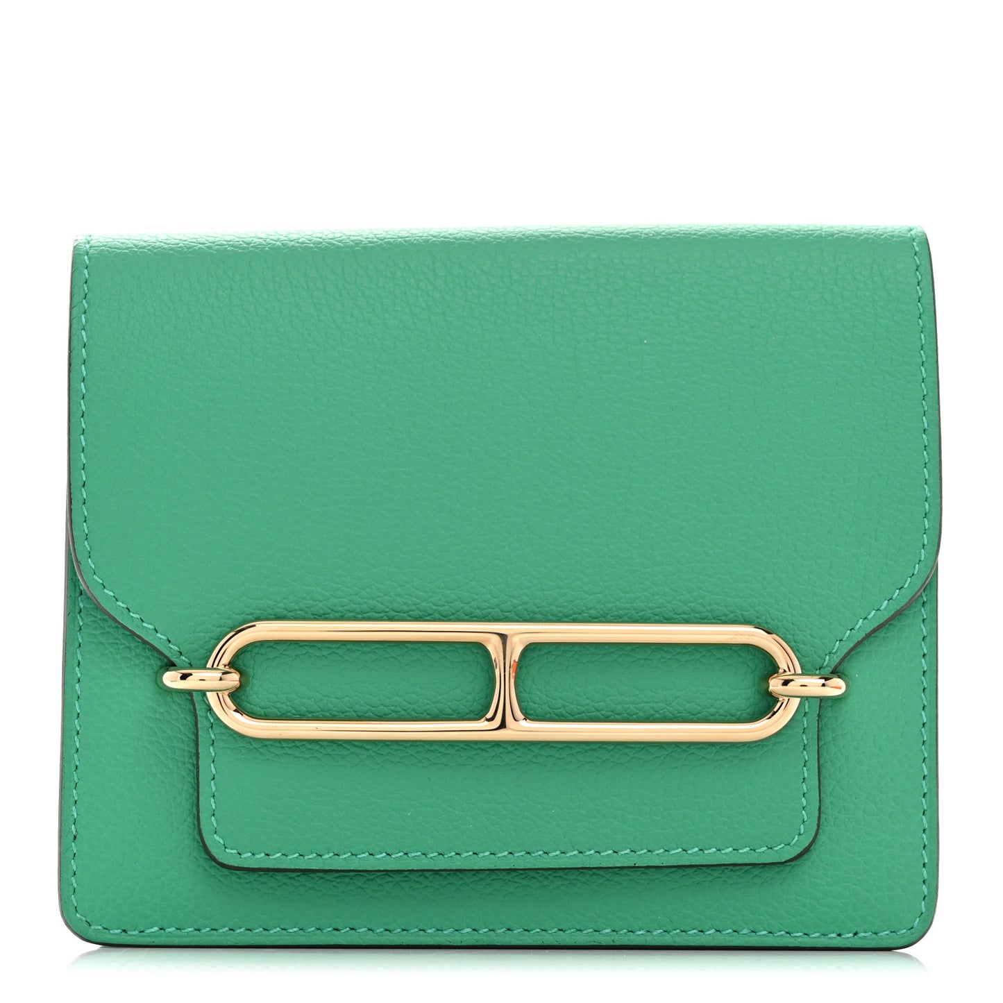 Evercolor Bi-Color Roulis Slim Wallet Menthe Vert Bosphore