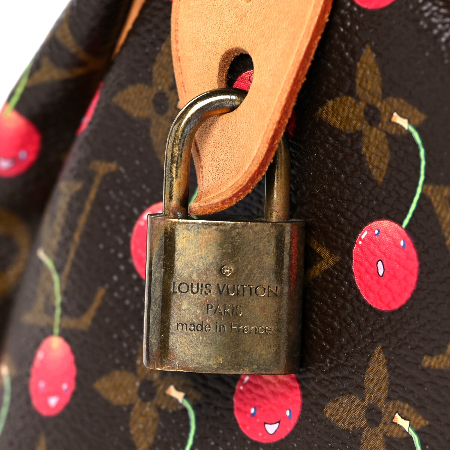 Louis Vuitton Monogram Cerises Speedy 25 14 of 14