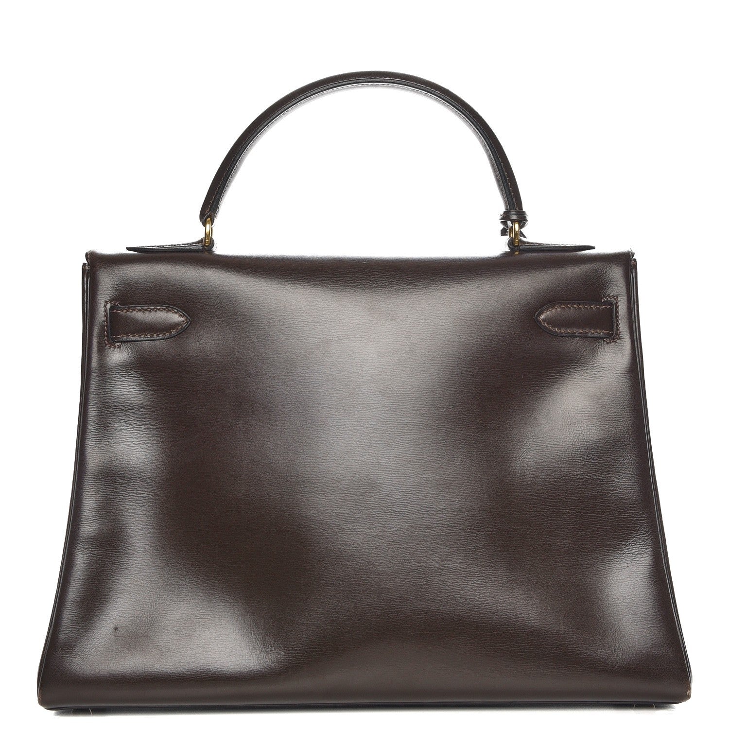 Hermes Box Kelly Retourne 32 Chocolate 13 of 22