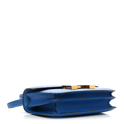 Hermes Epsom Constance 18 Bleu Zellige 3 of 12